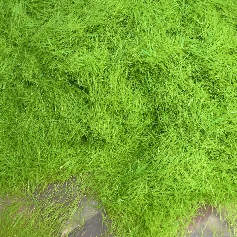 500G Simulation Static Grass Powder Model Nylon fake Grass Velvet Grassland making Material Micro Landscape Train Railway Layout