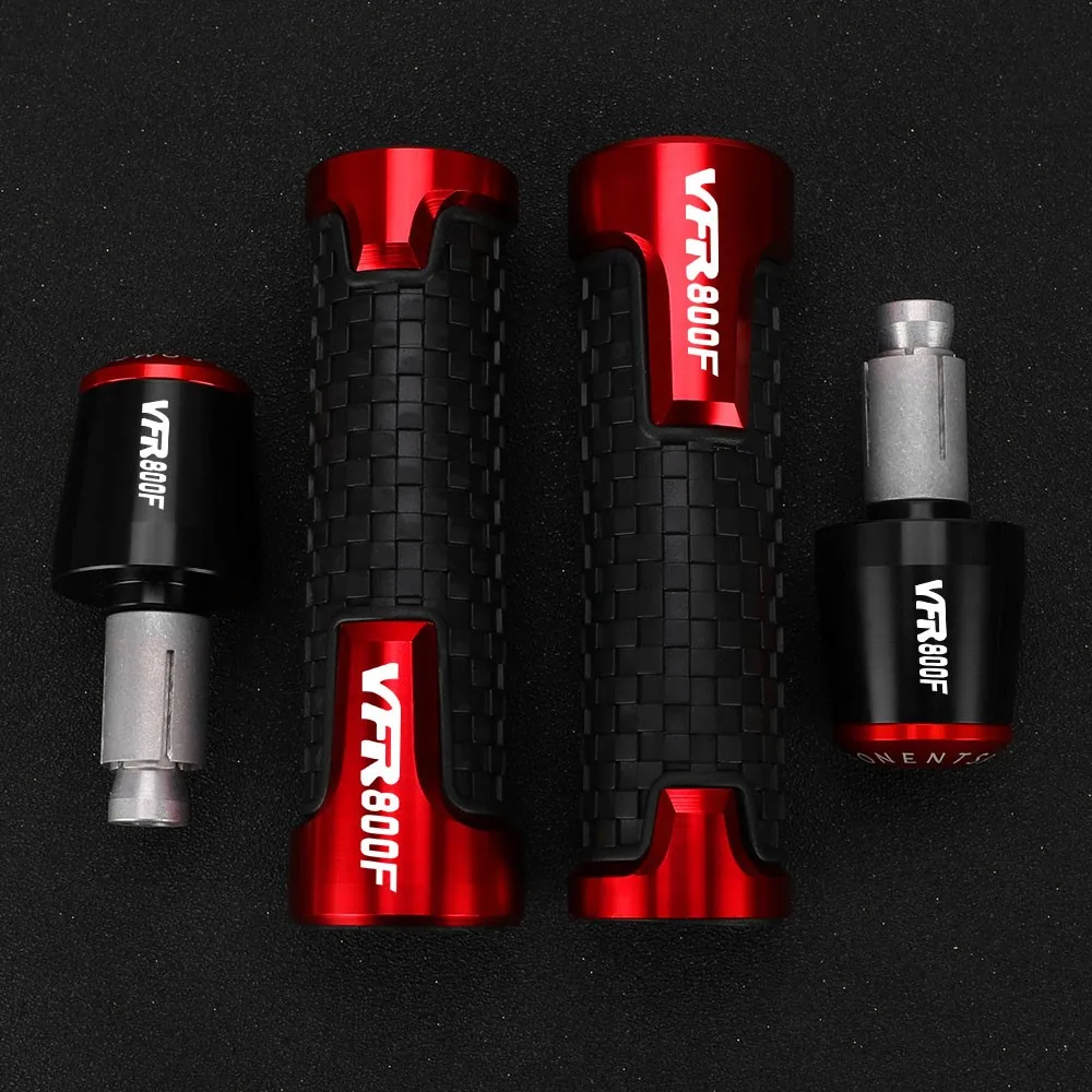 

22MM Motorcycle Accessories handlebar Grips Handle Bar Ends Plug Aluminum Part For Honda VFR 800/VFR800F/VFR800 F/Fi/W1/VTEC