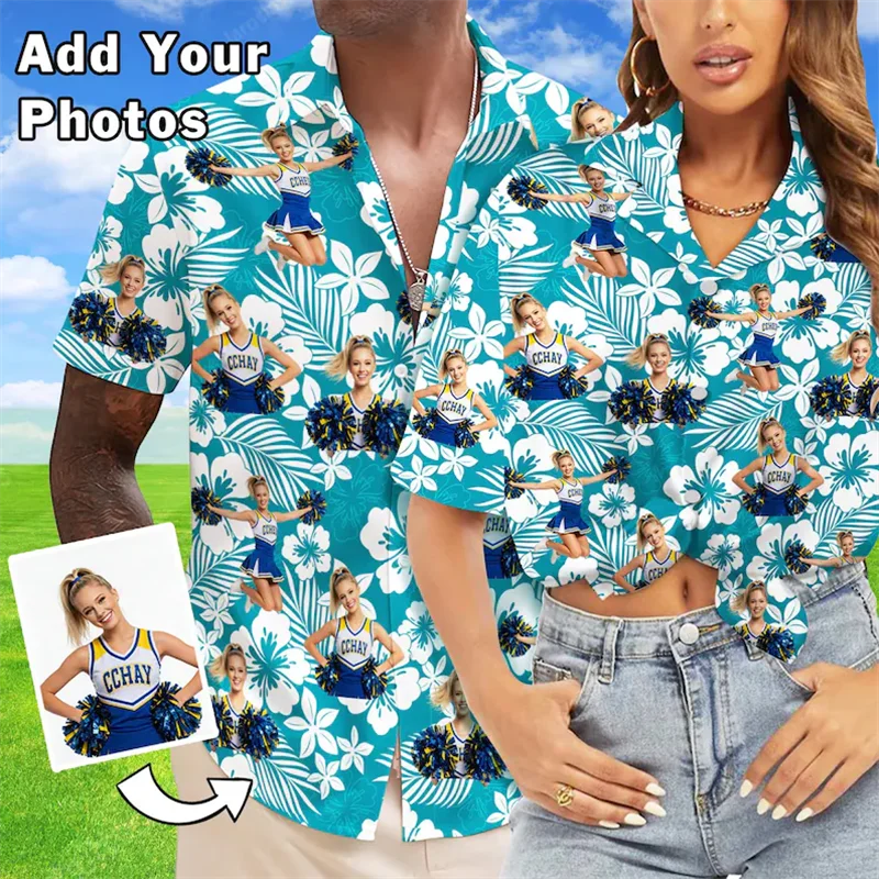 

Tropical Flamingo Print Couple Shirts Men Women Club Team 08 Graphic Short Sleeve Button Down Casual Shirt Clearance Sale Shirts