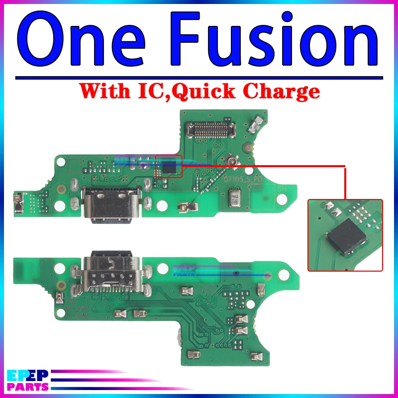 Usb Dock Charger Connector for Motorola Moto One Action Vision Fusion Hyper Macro Power Plus Charging Board Module Flex Ports