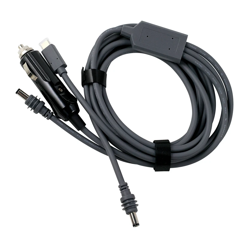 B04B-Für Starlink Mini DC Power Kabel TYPE-C Auto Ladegerät Power Kabel USB Drei-In-One Netzteil