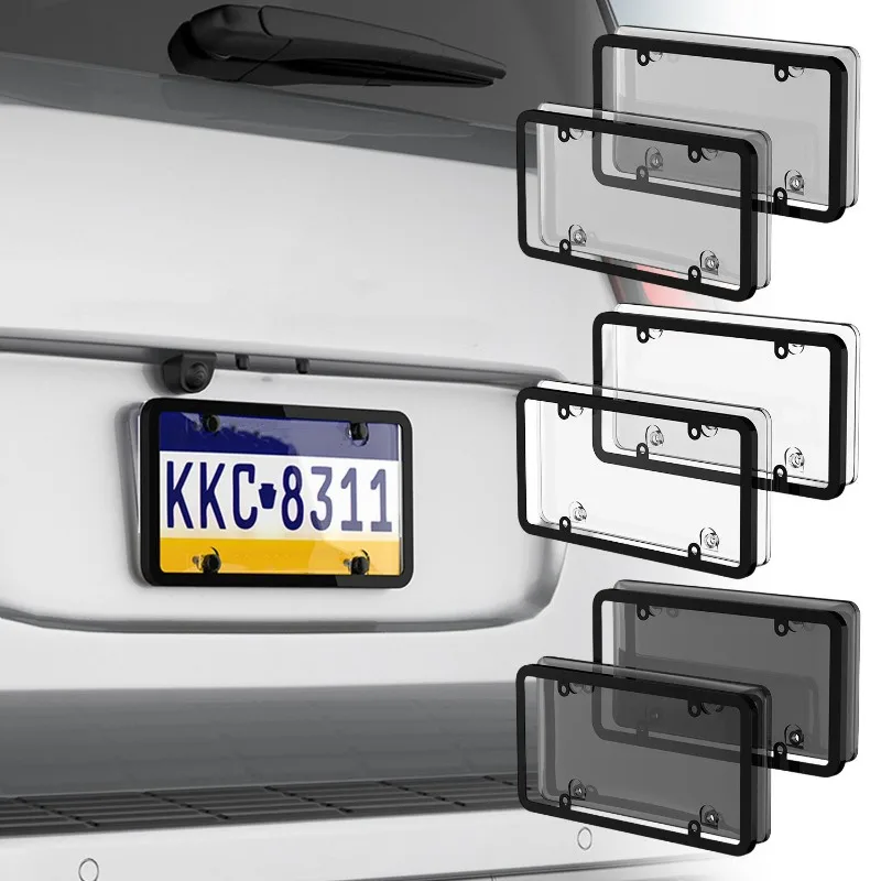 

2 шт. универсальные американские рамки для номерных знаков с винтами, 6x12 дюймов, для грузовиков и автомобилей