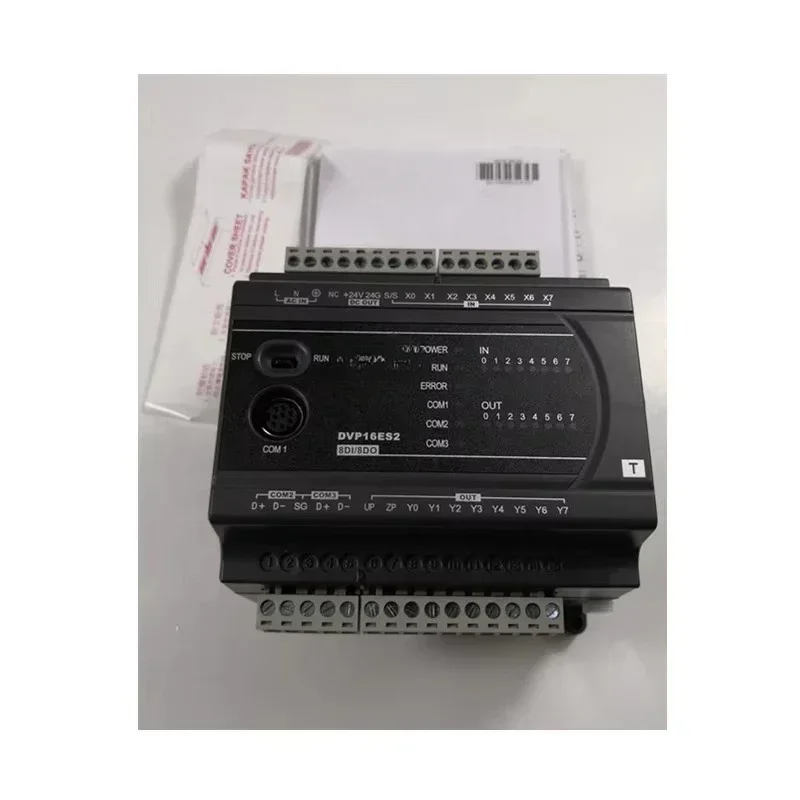 New PLC DVP32ES200T 16DI/16DO NPN/24Vdc/0.5A Digital Amplifier Module Plc Programming Controller DVP