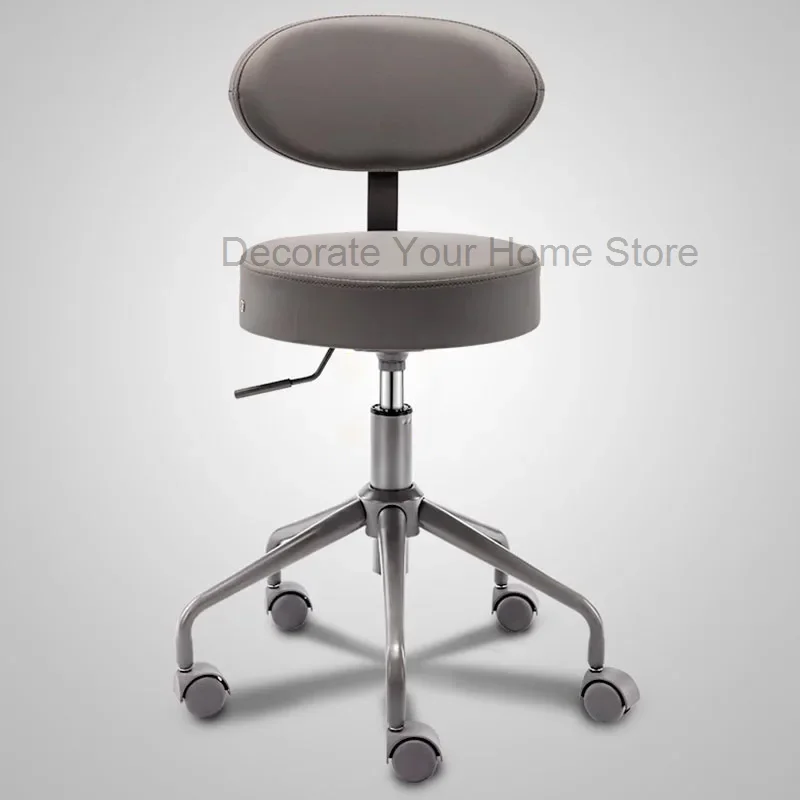 

Round Reception Desk Bar Stool Lounge Swivel Adjustable Counter Bar Stool Back Office Cadeira Giratoria Restaurant Furniture