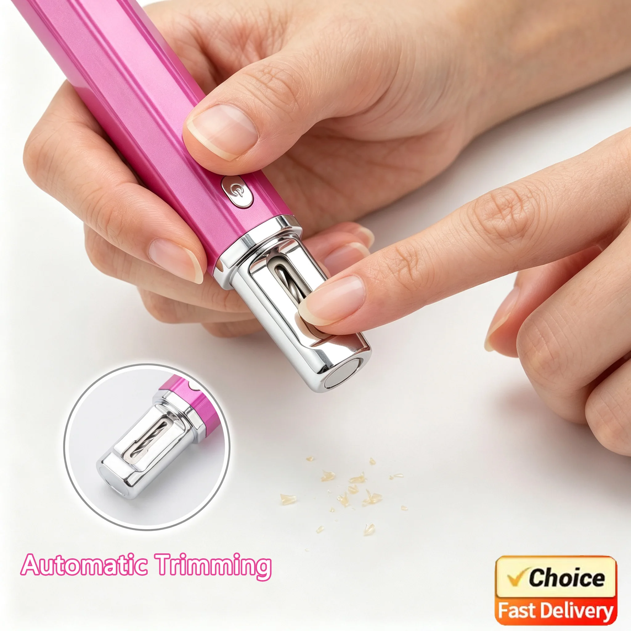 Electric Nail Clipper Trimmer USB Rechargeable Safety for Baby Kid Adult Home Travel Personal Grooming Essential Tool 2026 New