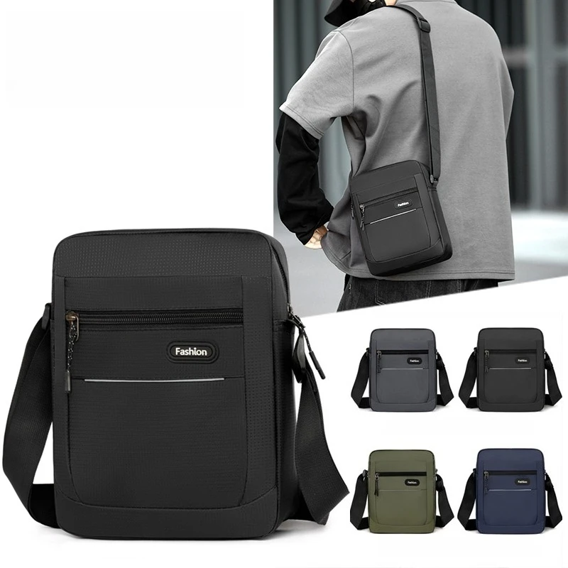 

Versatile Oxford Crossbody Bag - Men's Business Casual Sling for Daily Commuting Essentials