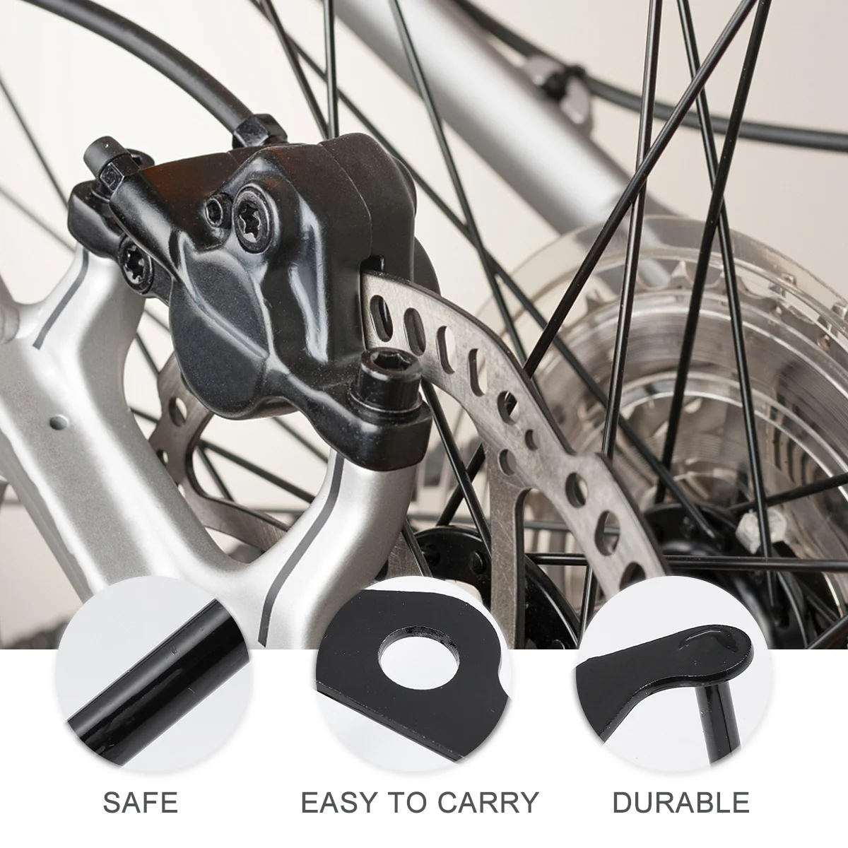 

5Pcs Bike Rear Derailleur Guard Protector Cover Iron Anti-Rust Durable Arch Angle Design for Mountain Bike Accessories Riding