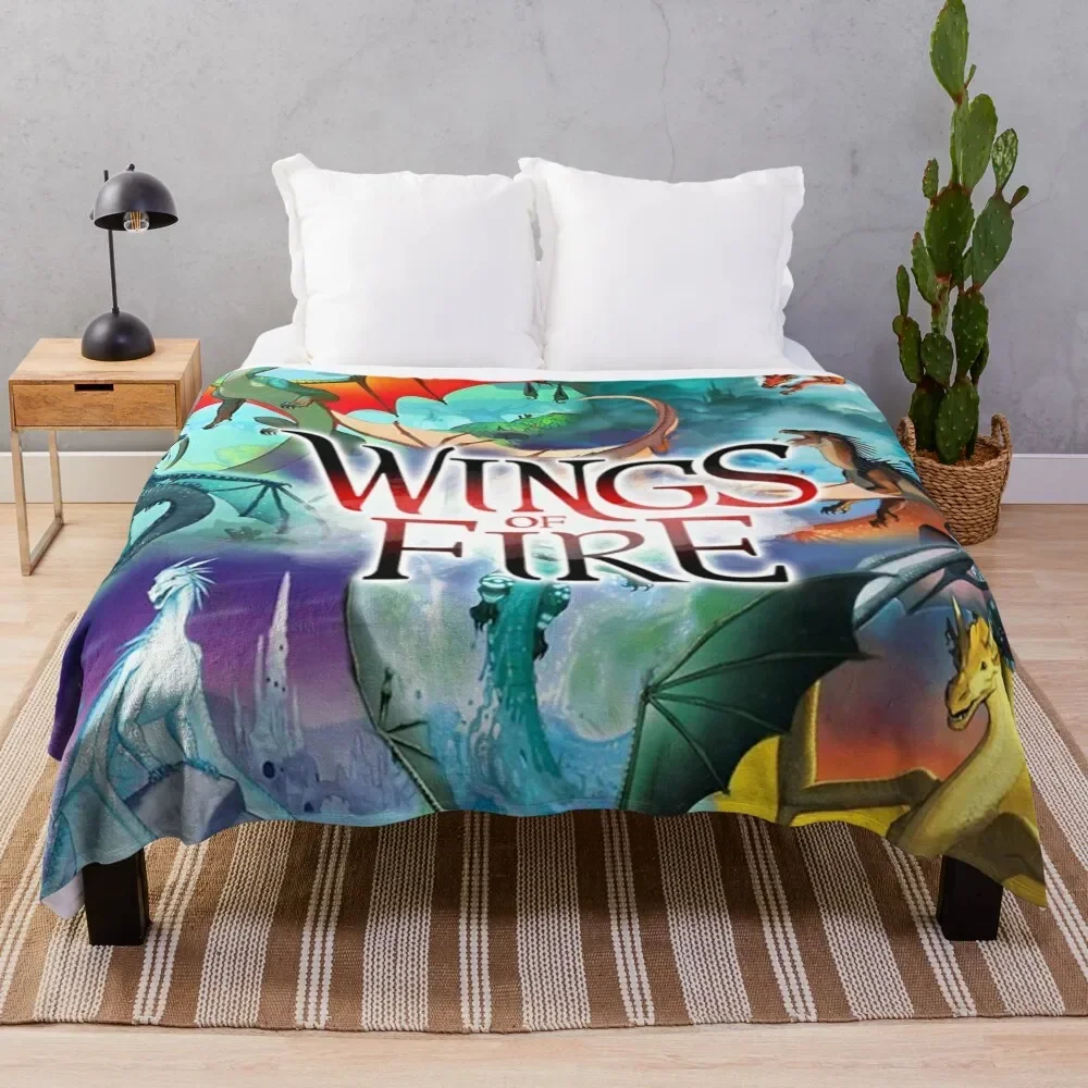 

Wing of fire all dragon Throw Blanket Soft Plush Blanket as Housewarming Gift