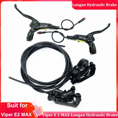 Original NAMI Burn E 2 Max Brake Logan 4-Kolben-Hydraulikbremshebel/Hydraulikbremssattel für NAMI BURN E 2 Max Elektroroller