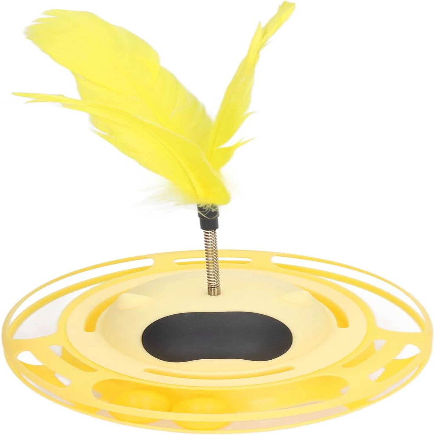 Fun and Safe Durable Cat Toys, Perfect Turntable Toy for Kitten, Degree Design, Ideal for Pet Supplies, Great for Relieving Bore