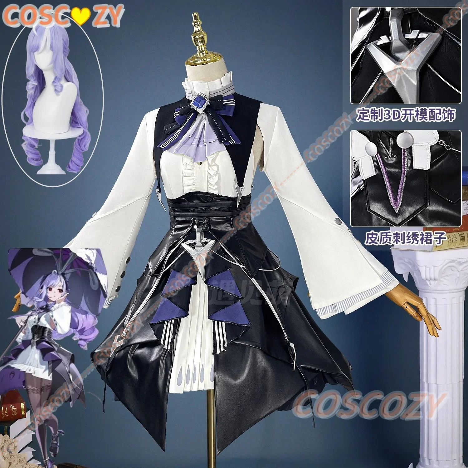 

CosplayZenless Zone Zero Vivian Cosplay Costume Wig Dress Headwear Uniform Mockingbird Women Girls Carnival Suit Halloween Party