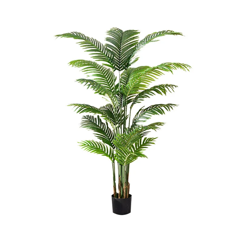 Simulation loose-tailed  living room decoration ornament floor-to-ceiling landscaping bionic green plants potted plants