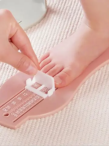 Kids Toddler Foot Measure Gauge Shoes Size Measuring Ruler Tool Baby Boy Girl Children's Foot Length Measuring Ruler Fittings