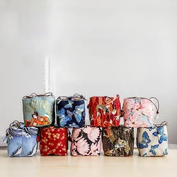 Multifunctional Outdoor Travel Teaware Storage Bag Pouch Portable 1/2 Pot 2/4 Cup Teapot Teacup Package Cloth Bag Tea Set Cozies