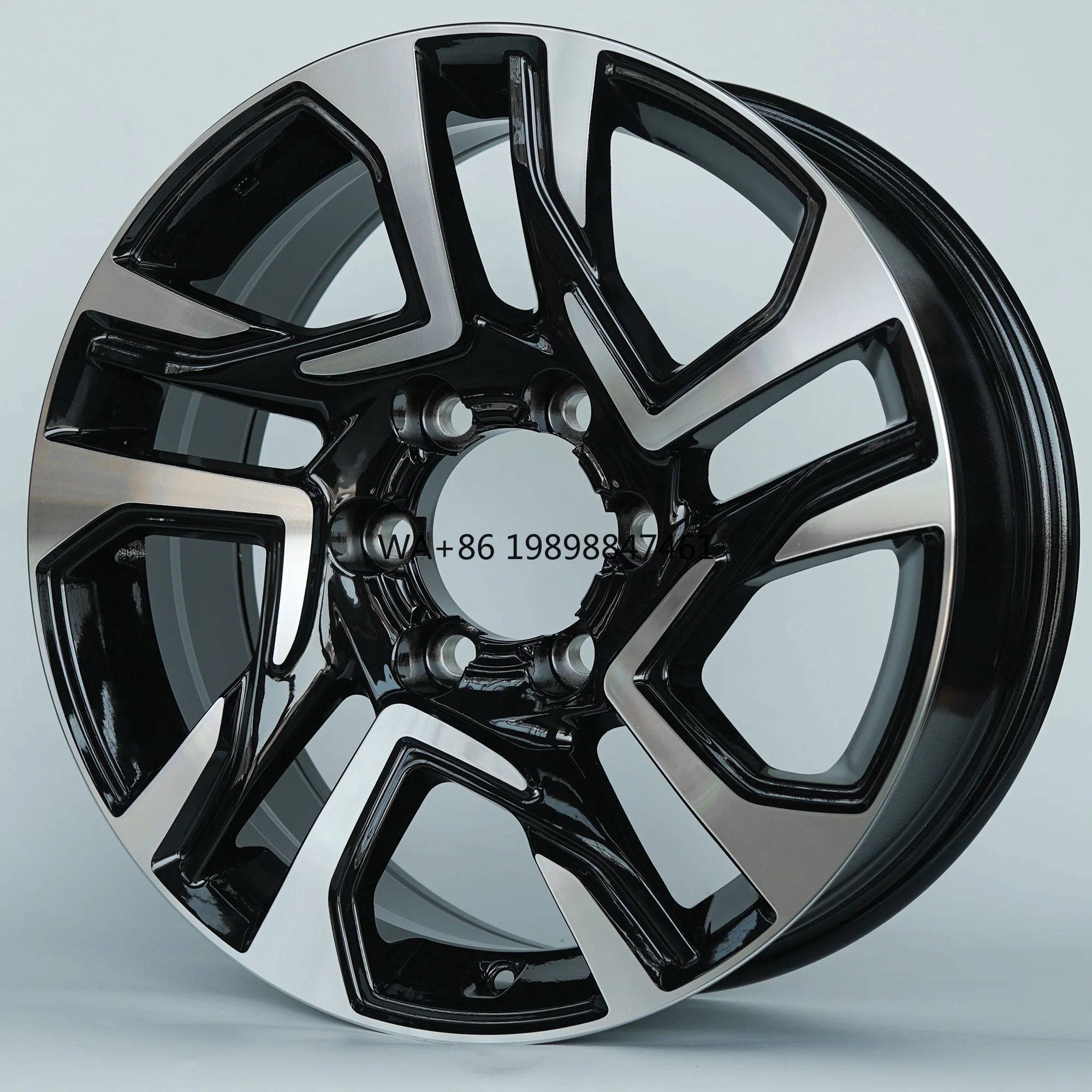 Promotional Aluminium Alloy Wheel Rims 17/18 Inch 139.7mm PCD ET 25mm Multi Spoke New Condition Alloy Wheels for Cars