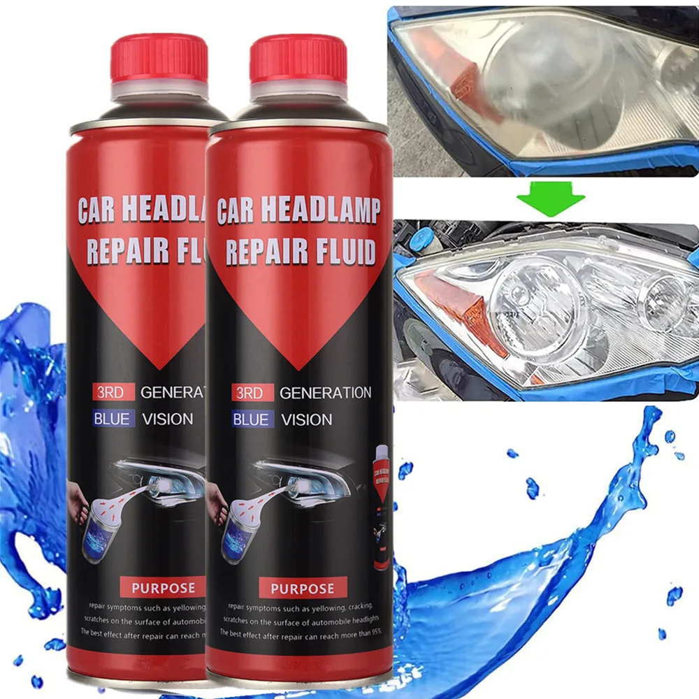 

2 шт., 800 г, полимерный ремонт, ремонт автомобильных фар, восстановление химической полировки, жидкость для ремонта