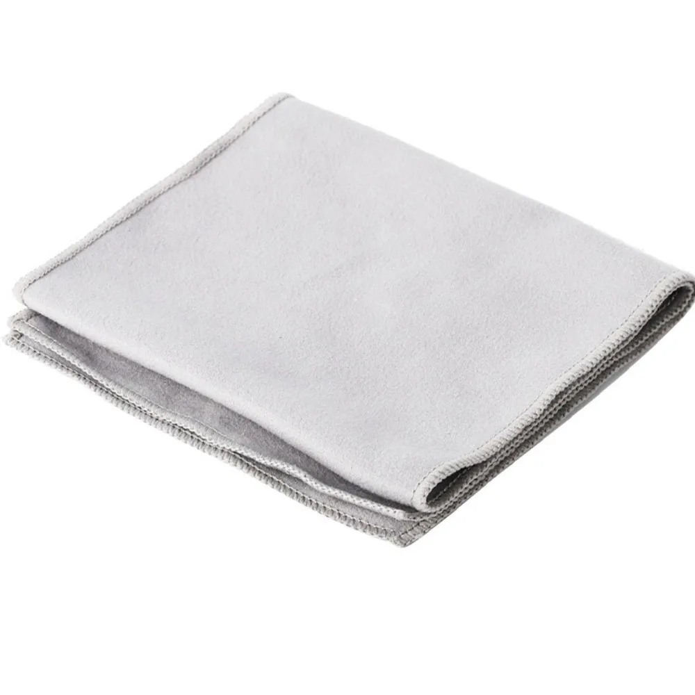New Leather-Safe Shoe Polishing Cloth Specialized Use Polishing Leather Polishing Cloth Grey Wool Polishing Cloth Home Use