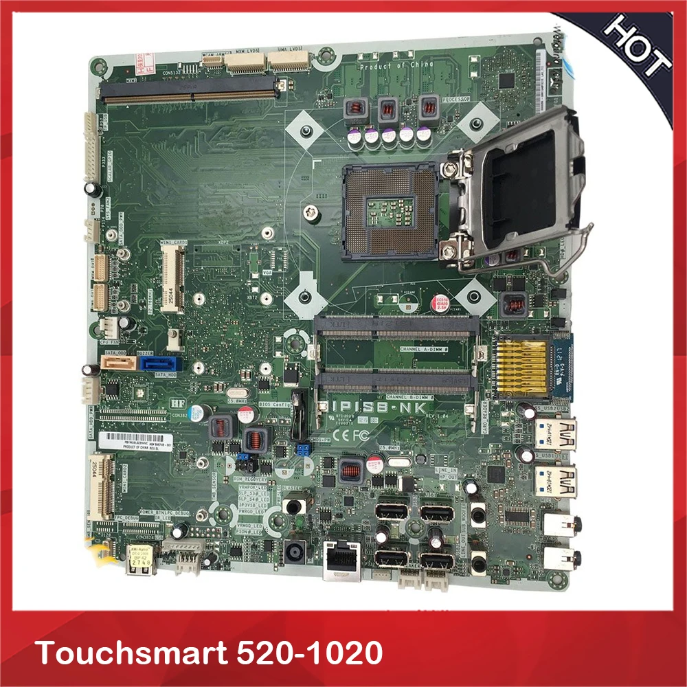 

Original All-in-One Motherboard For HP Touchsmart 520-1020 646748-001 646748-501 IPISB-NK LGA1155 Perfect Test,Good Quality