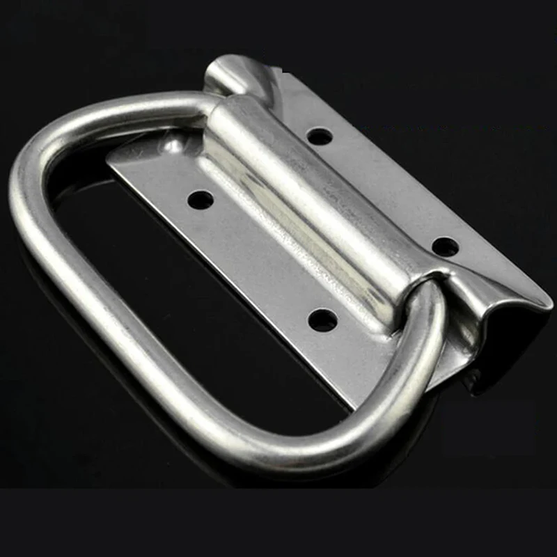 Grube składane uchwyty ze stali nierdzewnej do szuflad kuchennych w kabinie Uchwyt do drzwi Akcesoria meblowe Osprzęt складная