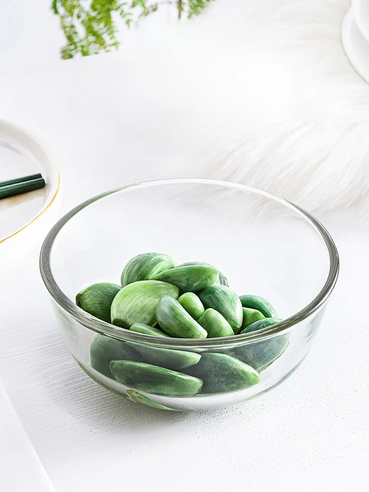 

Прозрачная термостойкая стеклянная миска Ocean для десертов, приправ, фруктов, риса, холодных блюд, жареных блюд, супов, круглая