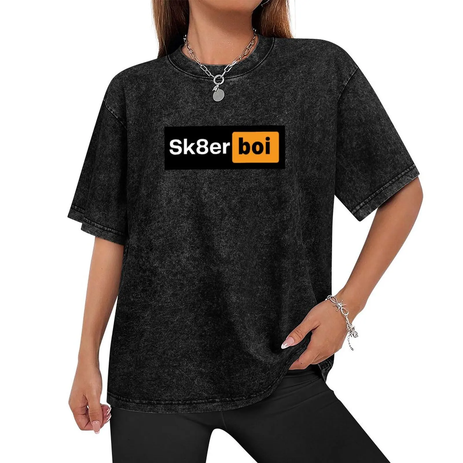 SK8ER BOI ! T-Shirt graphics vintage graphic tee blacks slim fit t shirts for men