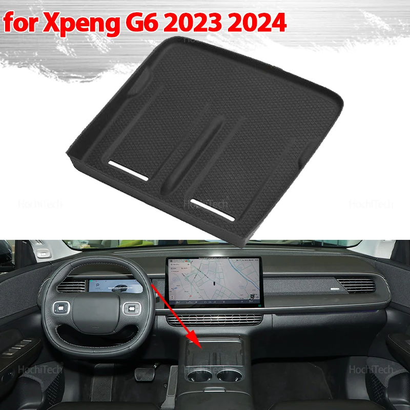 

Для Xpeng G6 2023 2024, автоматическая противоскользящая водонепроницаемая подставка, беспроводная зарядная подставка для автомобильного телефона, нескользящий коврик для зарядного устройства, защитный коврик