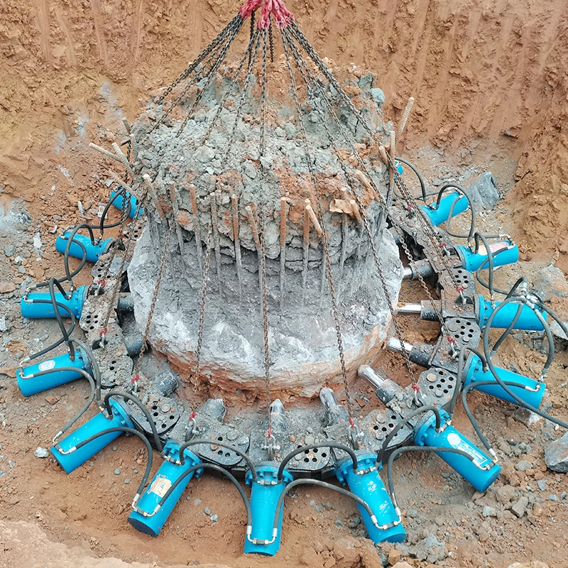 Wholesale Concrete Hydraulic Pile Breaker Machine High Quality Power Tools Manual Rock Breaker and Hydraulic Concrete Pile