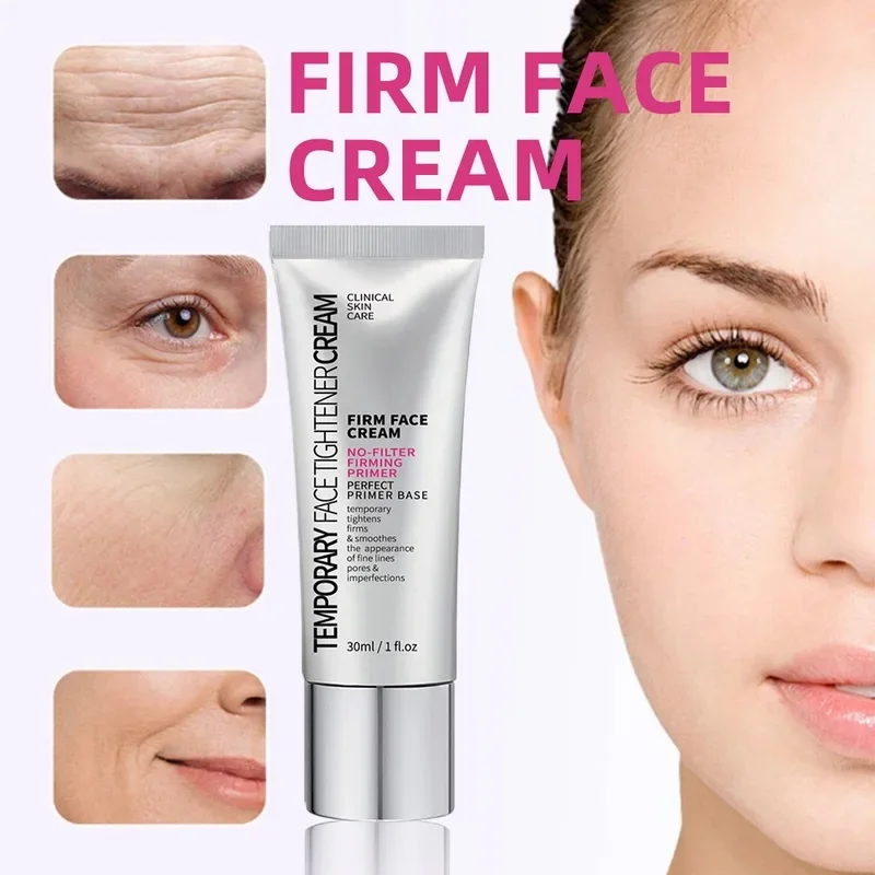 Crème visage raffermissante instantanée 30ML-visible Lifting raffermissant Anti-affaissement Anti-rides hydratant Absorption rapide