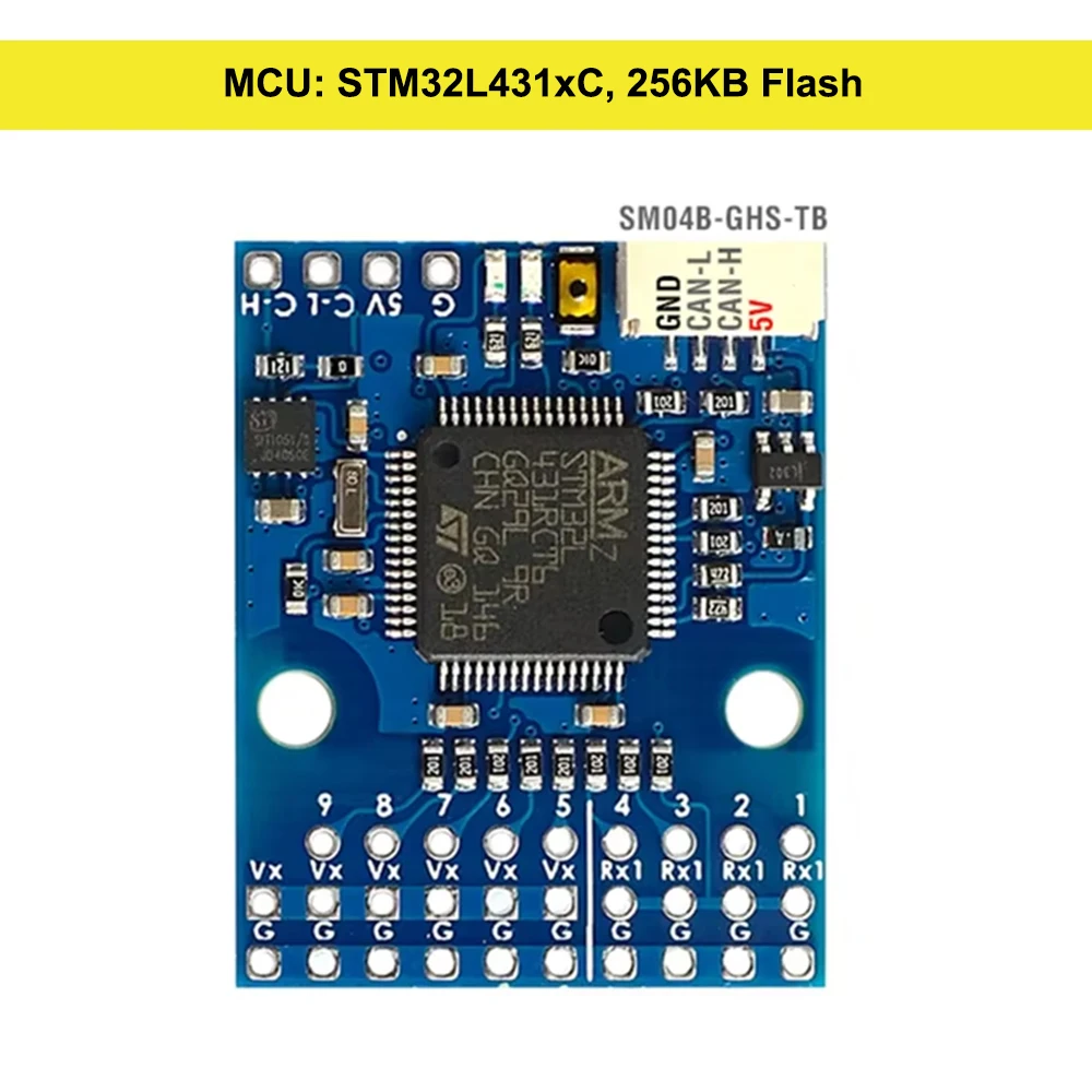 MATEKSYS CAN-L4-PWM Adapter DroneCAN to PWM Converter for RC Drones Supports PWM CAN Servos DShot CAN ESCs
