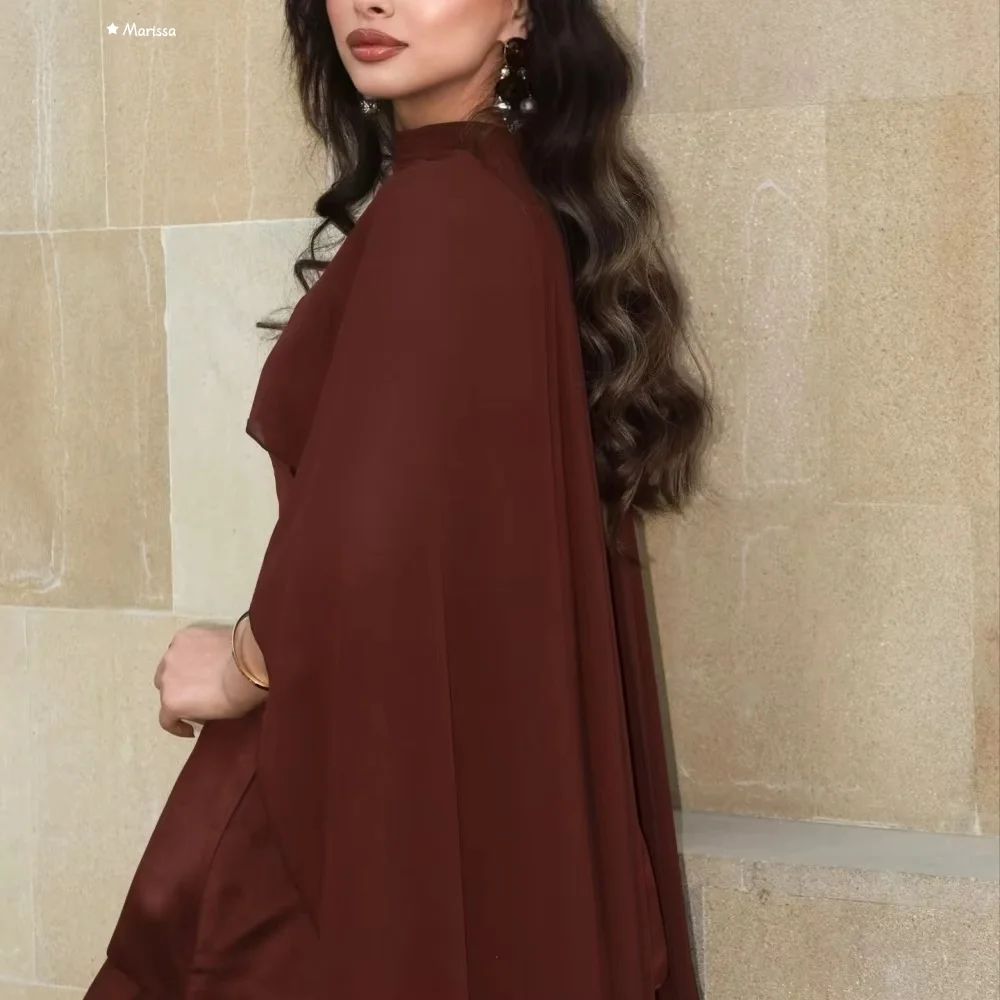 فساتين ماريسا الأنيقة خط فساتين نسائية أنيقة لحفلات الزفاف فساتين فاخرة مصنوعة حسب الطلب بدون أكمام للحفلات الراقصة