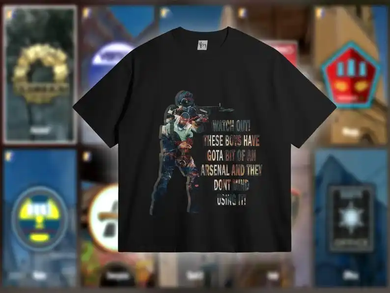 Counter Strike Global Offensive T-shirt. CSGO Quotes Tee Shirt. Counter Strike 2 Gifts for Gamers.