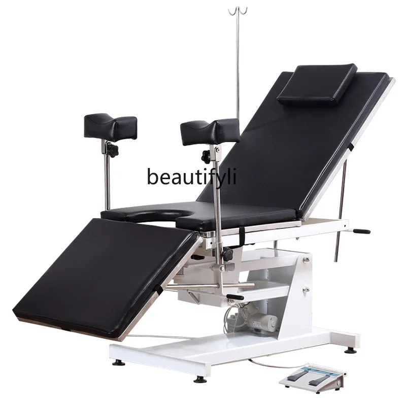 Examining Table Electric Lifting Multifunctional Outpatient Surgery Hospital Flushing Maternity Gynecologic Examination Bed