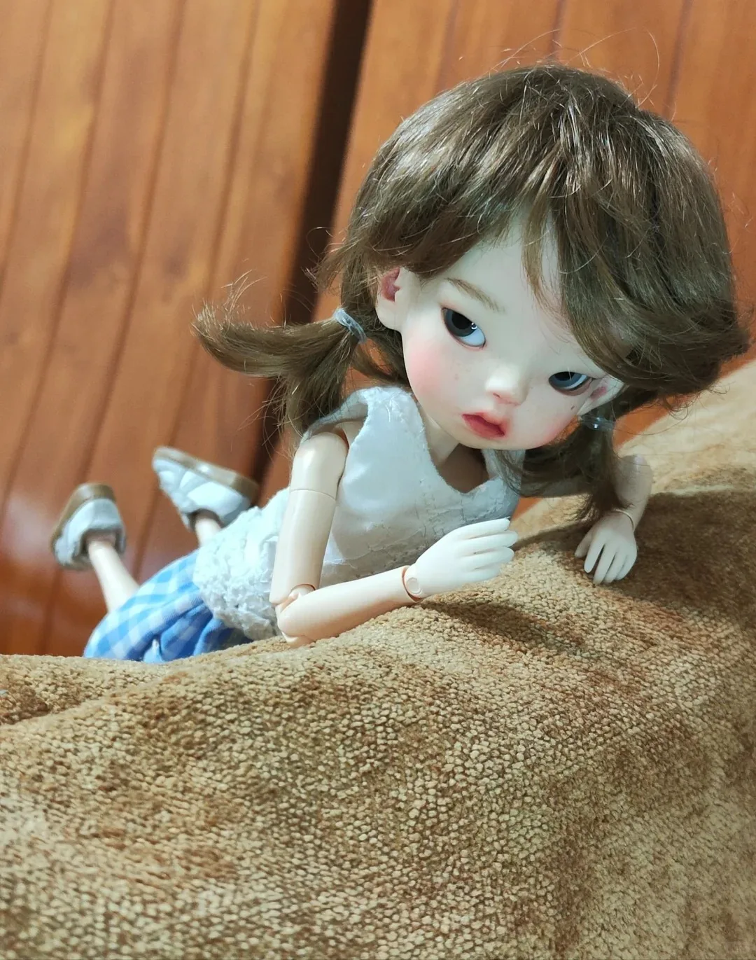 

26 см Божественная 1/6 BJD SD кукла с большой головой, полимерный материал с аксессуарами «сделай сам», детская игрушка в подарок для девочек на складе с бесплатной доставкой