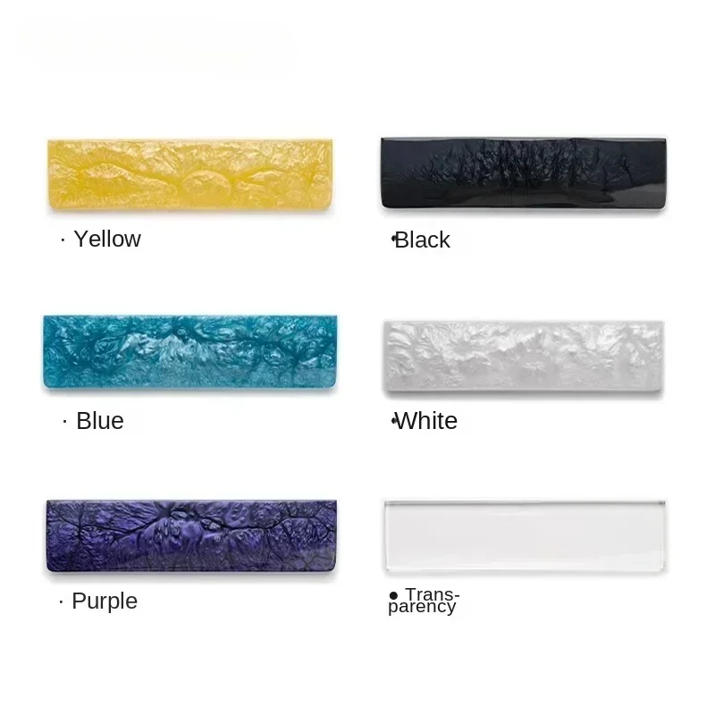 เรซิ่น Palm Rest โปร่งใส Epomaker Palm Stree Custom คีย์บอร์ดสายรัดข้อมือ 61/65/75/87/104 แป้นพิมพ์เครื่องกลส่วนที่เหลือ 75%