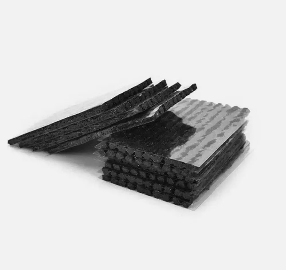 10Pc Car Tire Repair Tool Kit with Rubber Strips Tubeless Tyre Puncture Studding Plug Motorcycle Truck Vacuum Tire Repair Tool