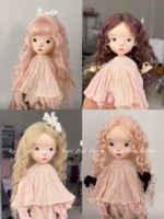 Kari Doll Natural mohair curly wigs for Landazz Landoudou Doll 16cm head circumference