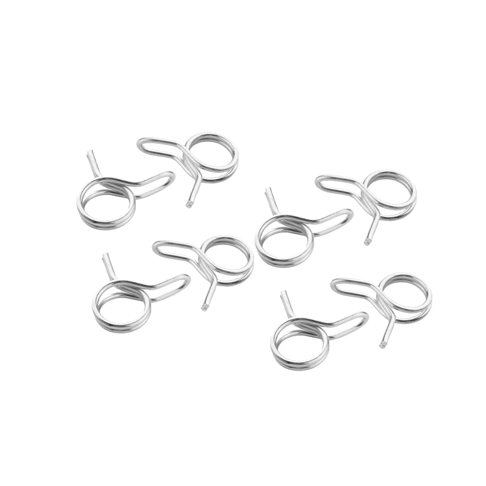 10pcs Auto Accessories Universal Car Fuel Line Spring Clips Car Hose Tubing Spring Clip Car 8mm 9mm 10mm 11mm 12mm Fixed Clamp