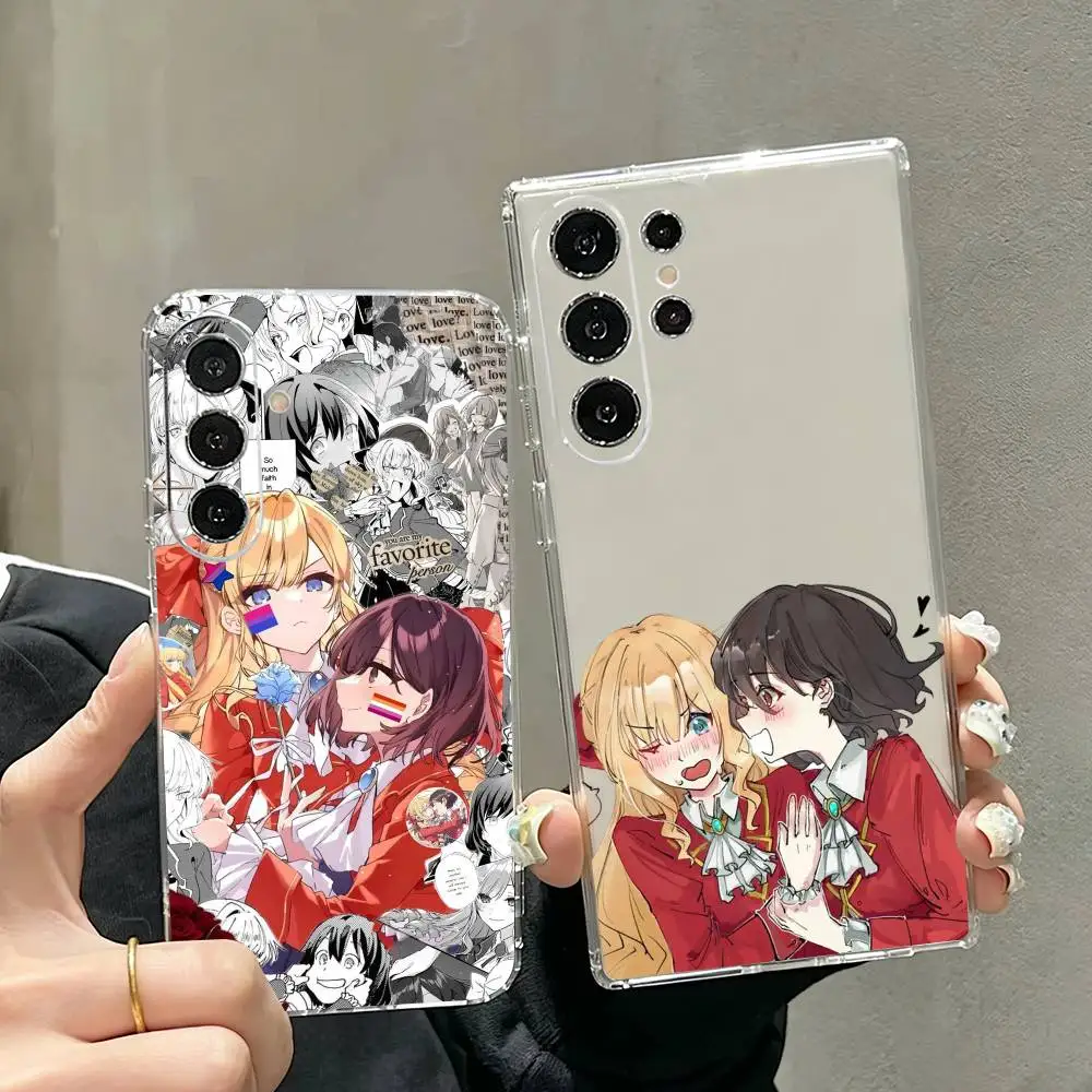 I'm In Love With The Villainess  Phone Case Transparent Silicone Soft For Samsung S25,S24,S21,S22,S23,S30,Ultra,S20,Plus,Fe