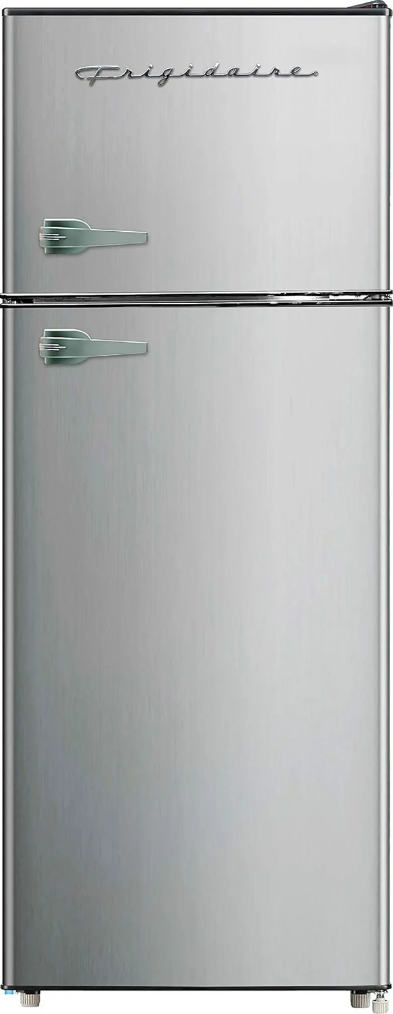 Frigidaire Efr341, 3.1 Cu Ft 2-deurs Koelkast En Vriezer, Platina-Serie, Roestvrij Staal, Dubbel