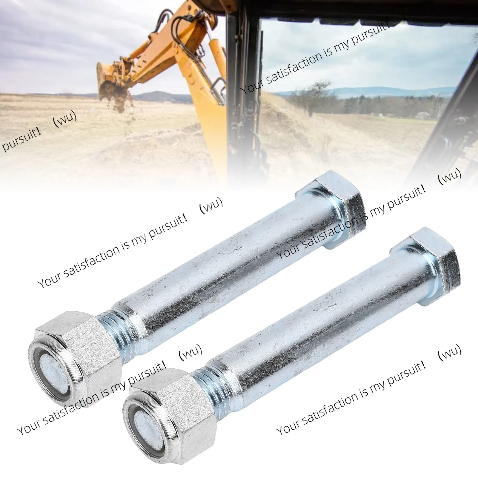 2Pcs Excavator Pin 25mm Manganese Steel Wear Resist Excavator Link Pin Backhoe Accessories 25mm