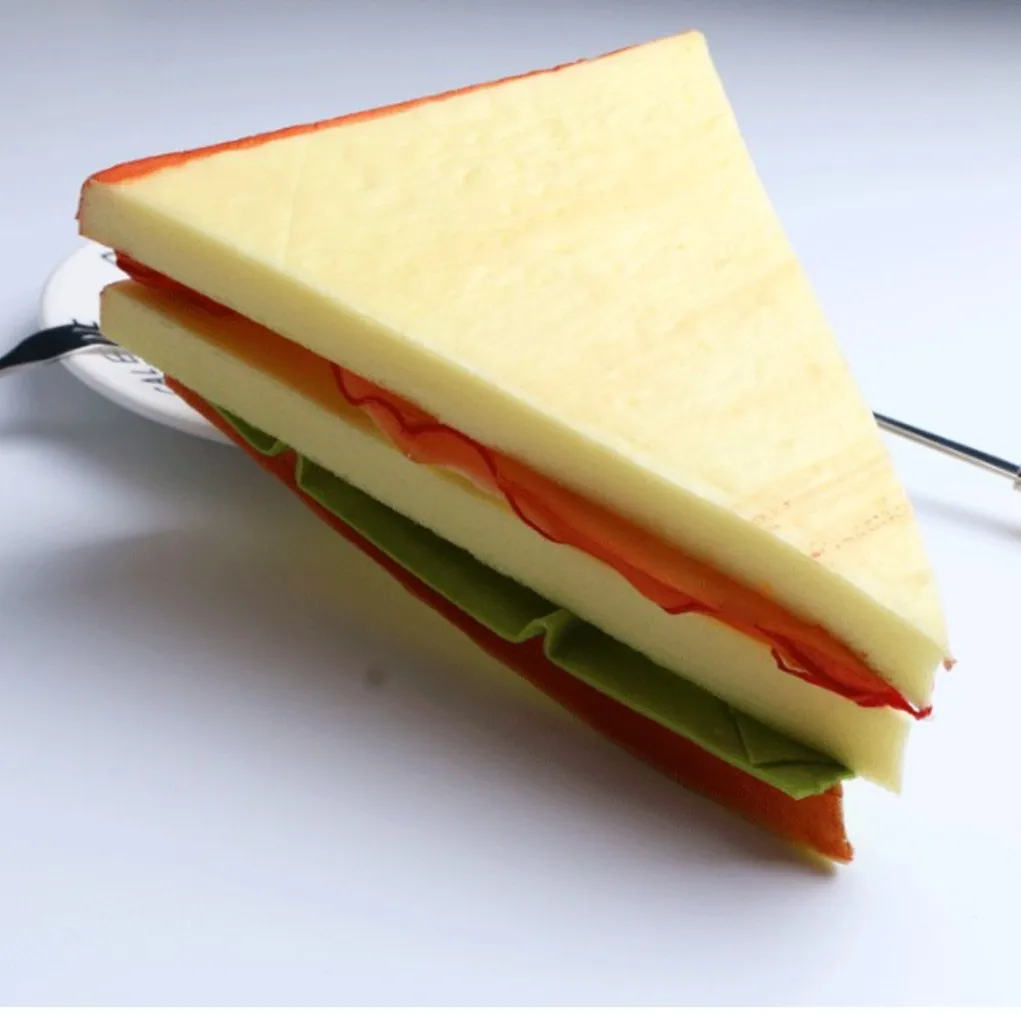 

Artificial Sandwich Model Fake Sandwich Food Prop for Bakery Shop Window Display Realistic Simulation Kitchen Home Decor