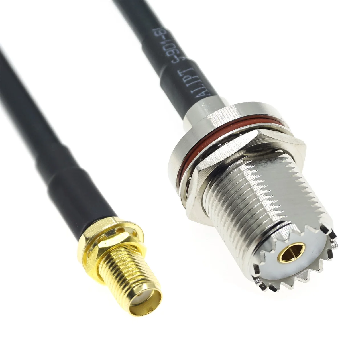 

SMA female to UHF female Bulkhead SO-239 Connector RG58 RF Coaxial Cable Antenn Wifi Coax jumper 15CM 30CM 50CM 72CM 1M 2M 3M