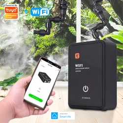 Tuya WiFi Automatic Mist Rainforest System Timing Spray Irrigation For Reptile APP Control Automation Kits Works With Smart Life