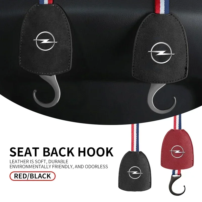 

1PCS Car Leather Seat Headrest Storage Hanger Hook for Opel OPC Astra Insignia Mokka Zafira Corsa Vectra C D Antara Car