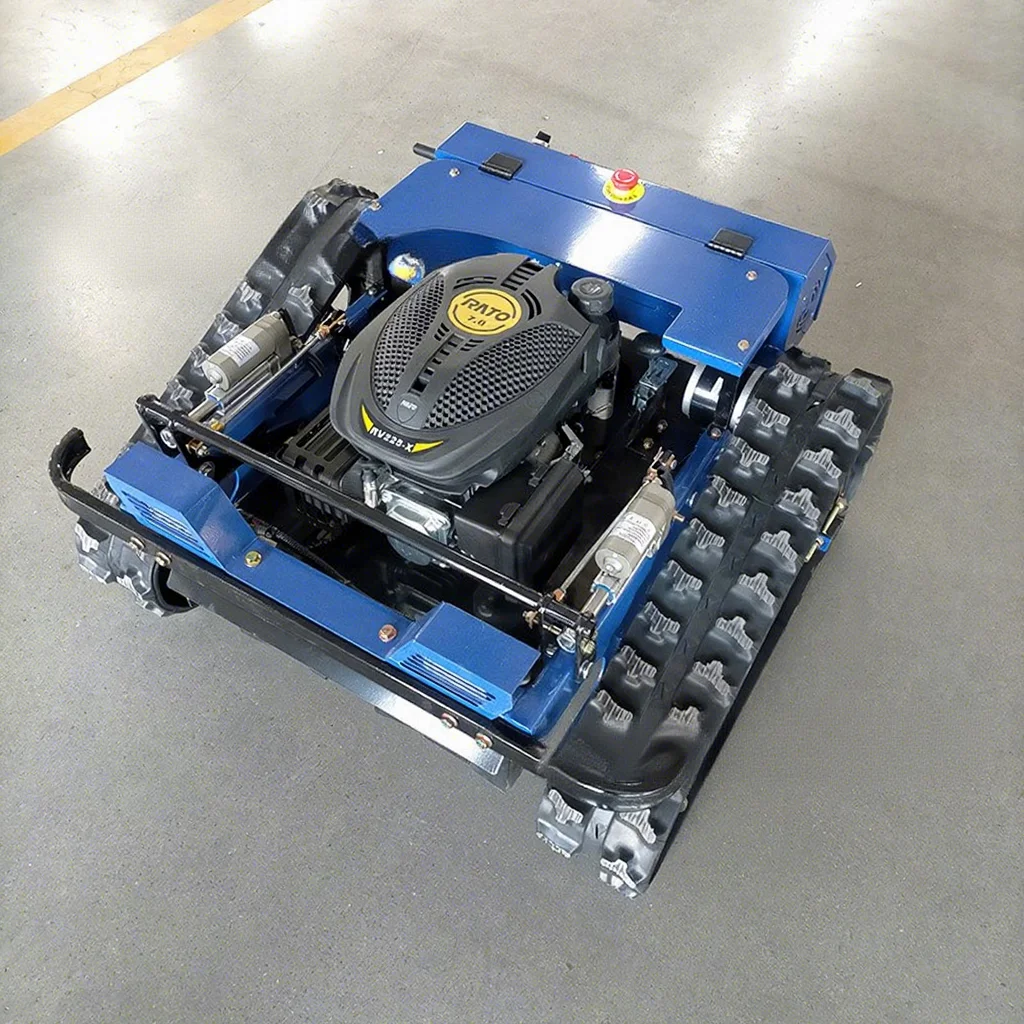 2026 New All-terrain  Robot Mower | 7.5HP/ High Power Crawler Lawn Mower | Automatic Grass Cutter