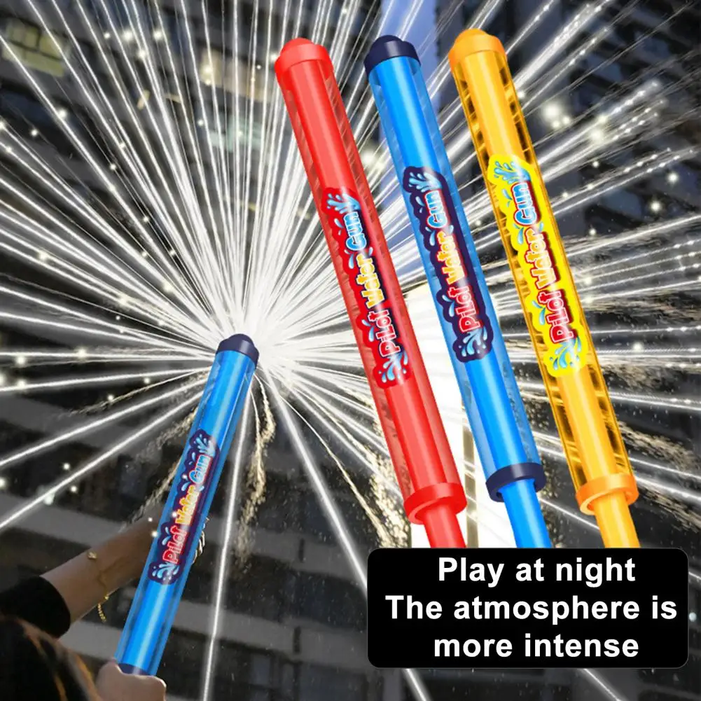 Wassereffekt-Spielzeug, Hochdruck-Wasserschißerspielzeug für Kinder mit Wunderkerzen-Effekt, Zugrohr-Design, lustiges Wasser für den Strand für Kinder