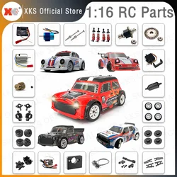 XKS UD1608 Parts 1/16 RC Car Accessories Body Shcok Brushless Motot Differential for UD1607 1603 SG1605 1606 Metal Upgrade Parts