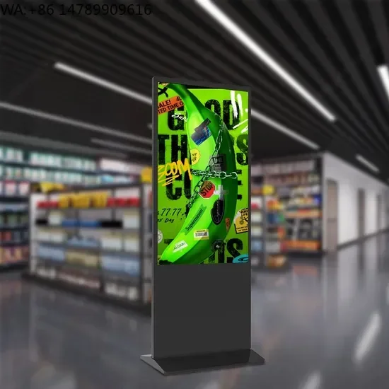 Custom Weatherproof Outdoor LED Display55-Inch Advertising IR Touch Screen Rk3588 Android Display For Indoor
