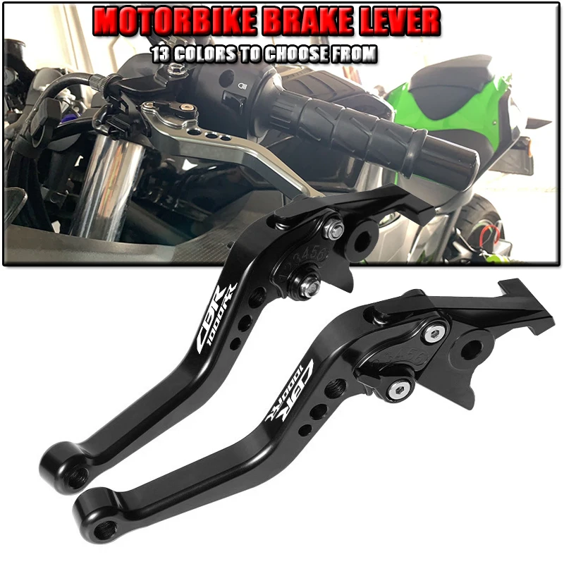 For Honda CBR1000RR CBR 1000RR SP 2008-2019 Motorcycle Short Brake Clutch Lever Aluminum CNC Adjustable Motorbike Brake Lever