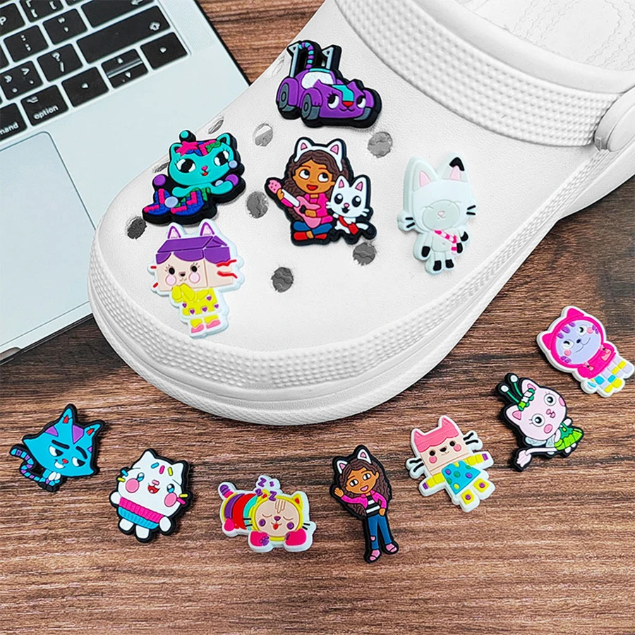 12Pcs Cartoon Shoe Charms,Shoe Decoration Charms,Cute Shoe Charms for Croc Kids Boys Girls Men Women Party Birthday Gifts